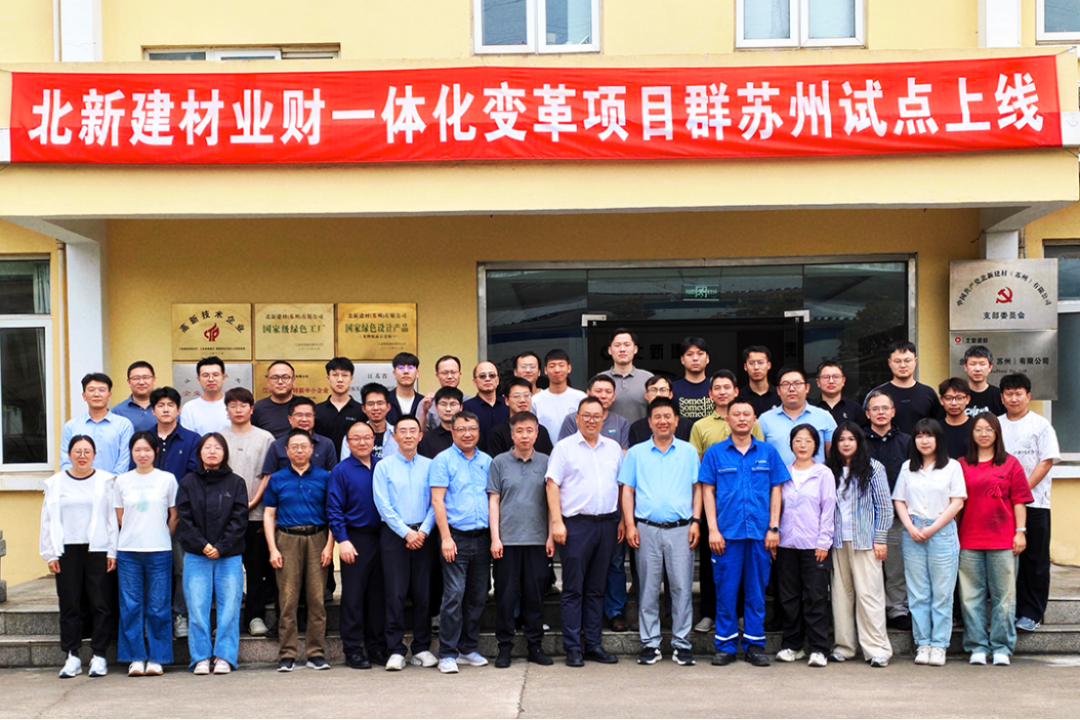 北新建材業(yè)財(cái)一體化試點(diǎn)上線報告1260